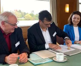 Unterzeichnung der Kooperationsvereinbarung