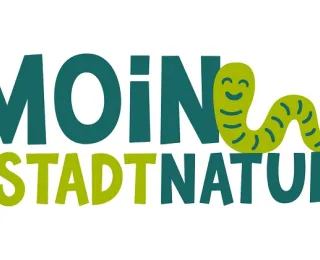 Logo als Wort-Bildmarke der Beratungsstelle MOIN STADTNATUR
