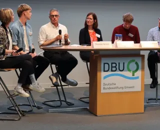 Podiumsdiskussion beim Jugendkongress