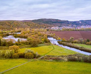 Grünes Band und Werra bei Treffurt